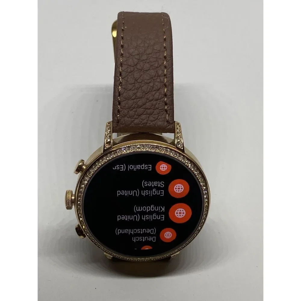 Fossil Gen 4 Authentic Digital Dial Smart Watch Custom Band FTW6015 AB373